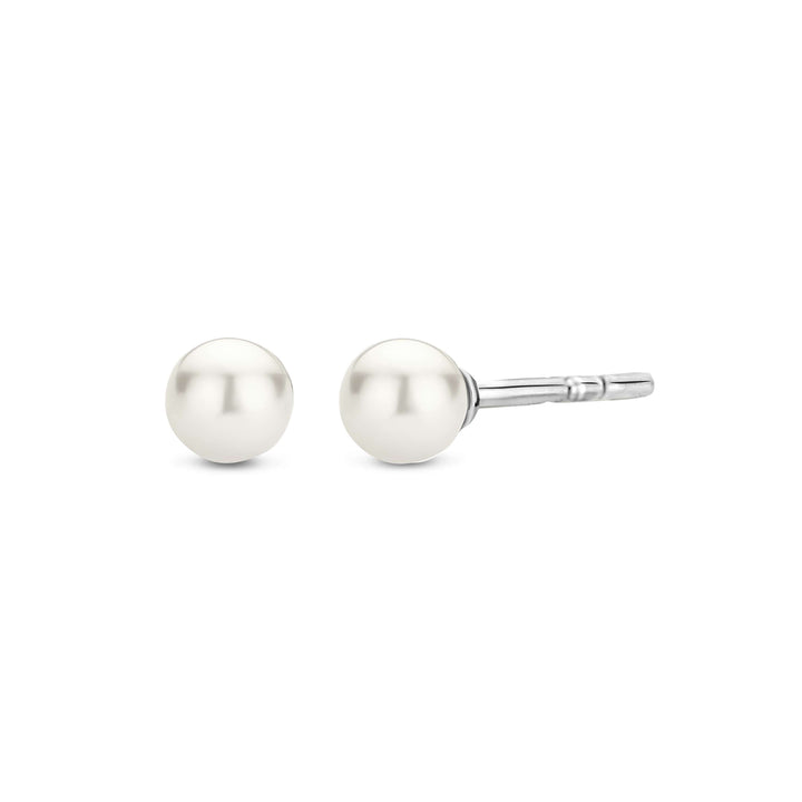 Ti Sento Synthetic Pearl Stud Earrings - Michael Jones Jeweller