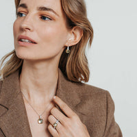Ti Sento Yellow Gold Plated Yellow Crystal and Cubic Zirconia Drop Earrings 7969DY - Michael Jones Jeweller