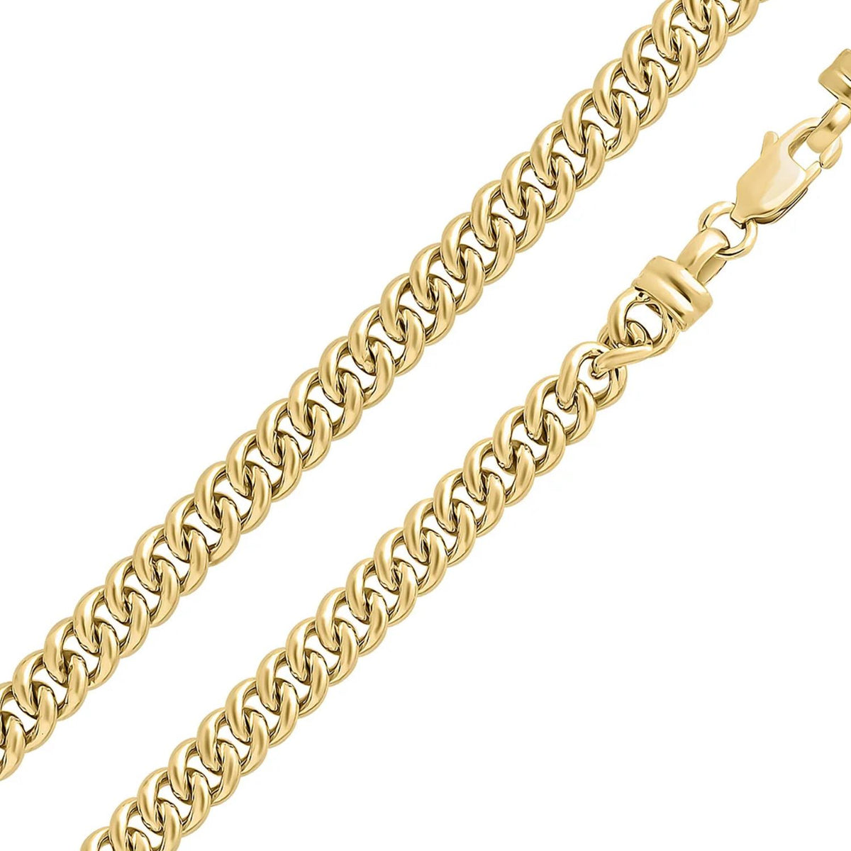 Curb Link 9ct Yellow Gold Bracelet - Michael Jones Jeweller