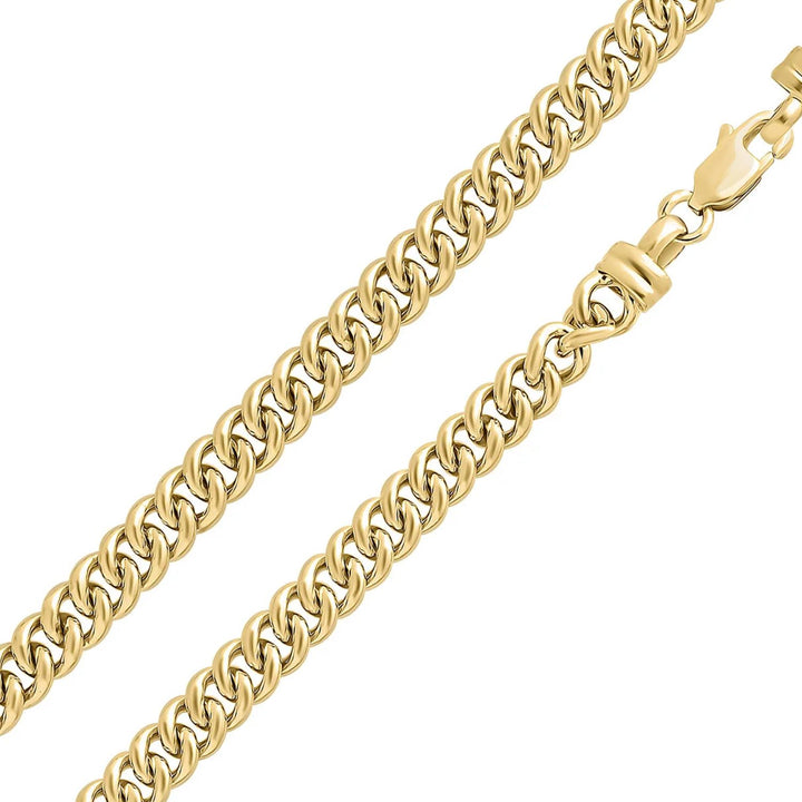 Curb Link 9ct Yellow Gold Bracelet