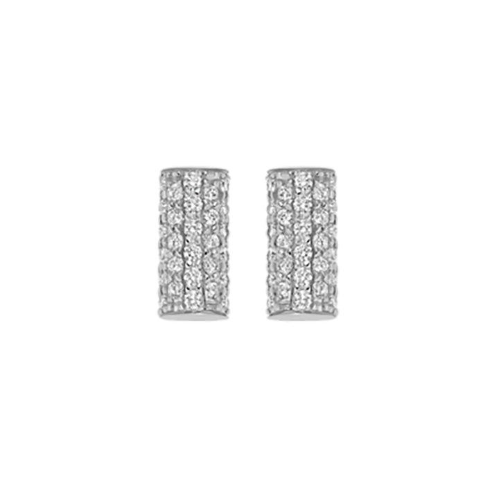 FOPE Aria 18ct White Gold 0.62ct Diamond Set Stud Earrings