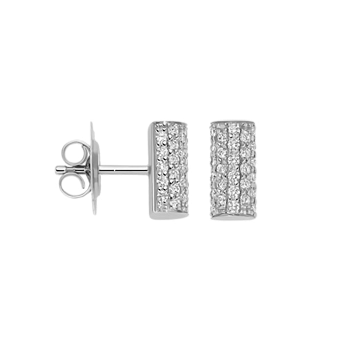 FOPE Aria 18ct White Gold 0.62ct Diamond Set Stud Earrings