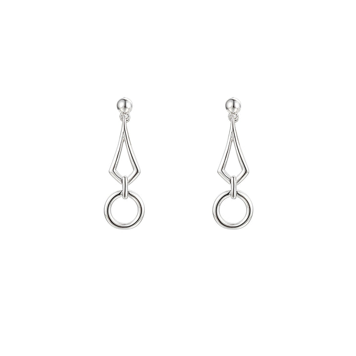 Amore Hoola Hoop Drop Earrings