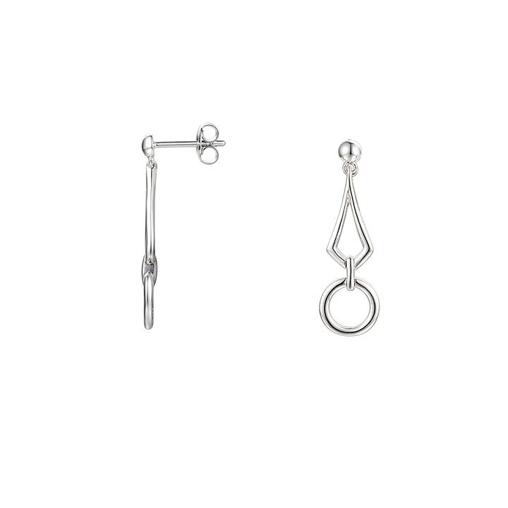 Amore Hoola Hoop Drop Earrings
