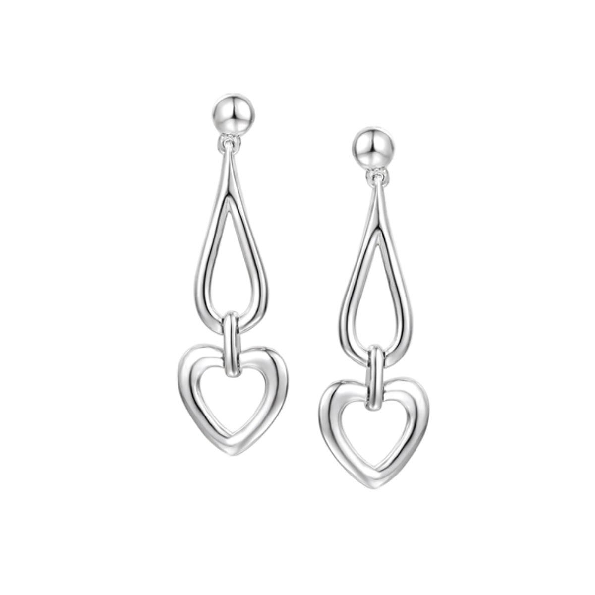 Amore Secret Crush Drop Earrings - Michael Jones Jeweller