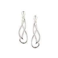 Amore Silver Chimes Drop Earrings