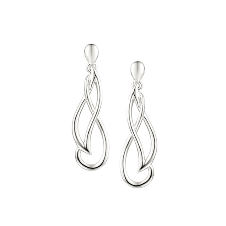 Amore Silver Chimes Drop Earrings