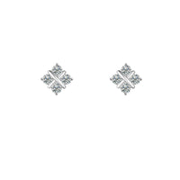 Amore Silver Serenity Cubic Zirconia Earrings