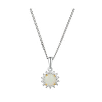 Amore Shimmer Opal Necklace - Michael Jones Jeweller