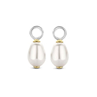 Ti Sento Yellow Gold Plated Synthetic Pearl Ear Charms 9249PW
