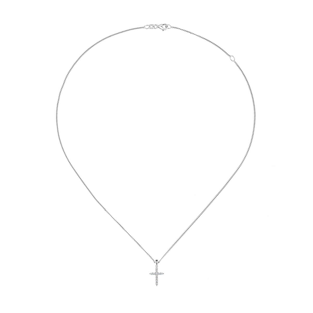 Amore Divine Cross Necklace - Michael Jones Jeweller