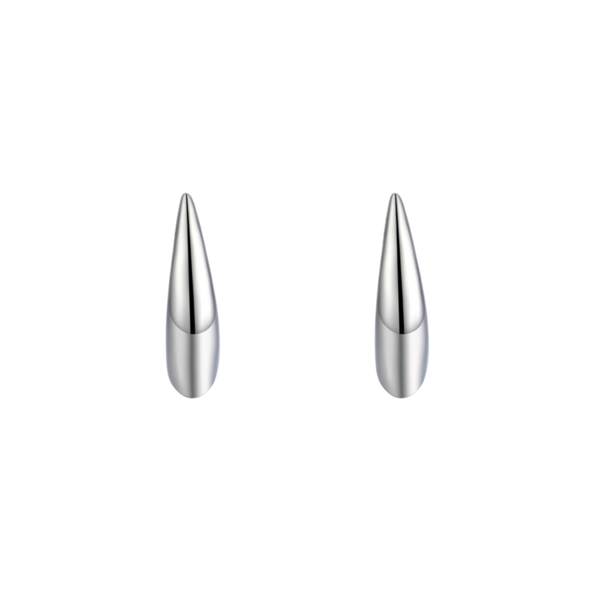 Amore Hoopla Sterling Silver Half Hoop Earrings - Michael Jones Jeweller