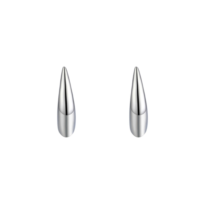 Amore Hoopla Sterling Silver Half Hoop Earrings