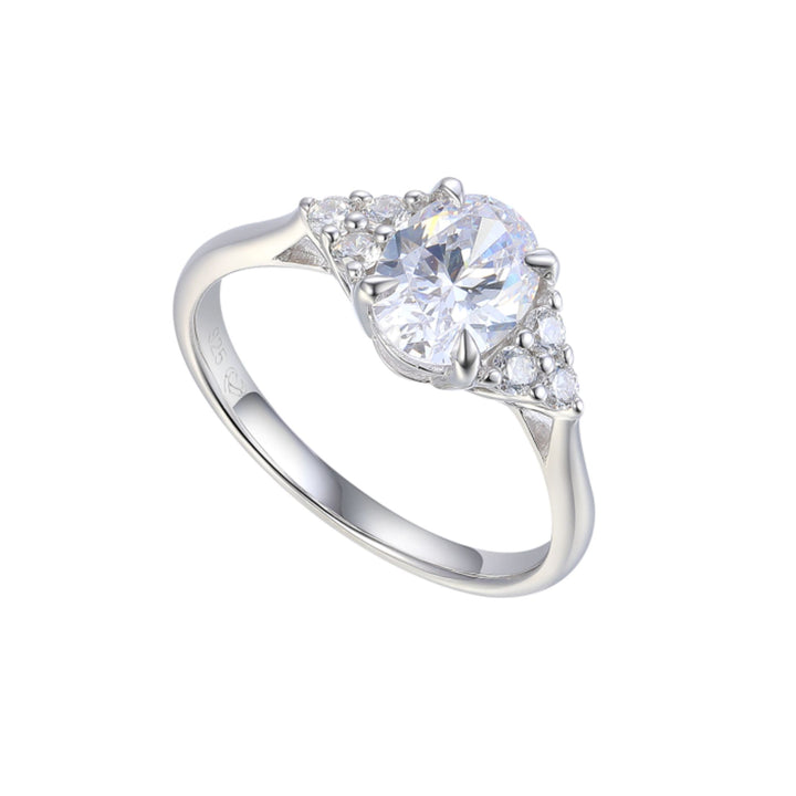 Amore Elation Cubic Zirconia Silver Ring - Michael Jones Jeweller
