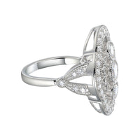 Amore Revival CZ Silver Ring (K 1/2)