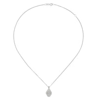 Amore Revival CZ Silver Pendant