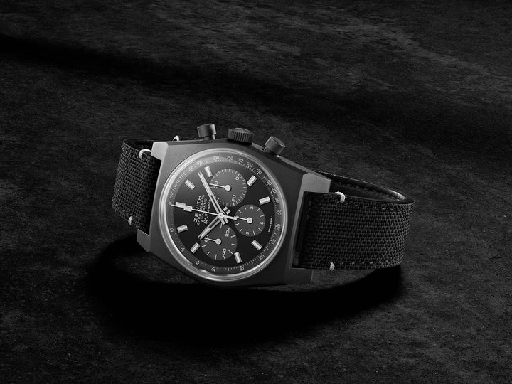 Zenith Chronomaster Revival Shadow El Primero 36'000 VpH - Luxury Men's Watch 97.T384.4061/21.C822