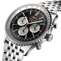 Breitling Navitimer B10 Chronograph 46mm Automatic Watch AB0137211B1A1