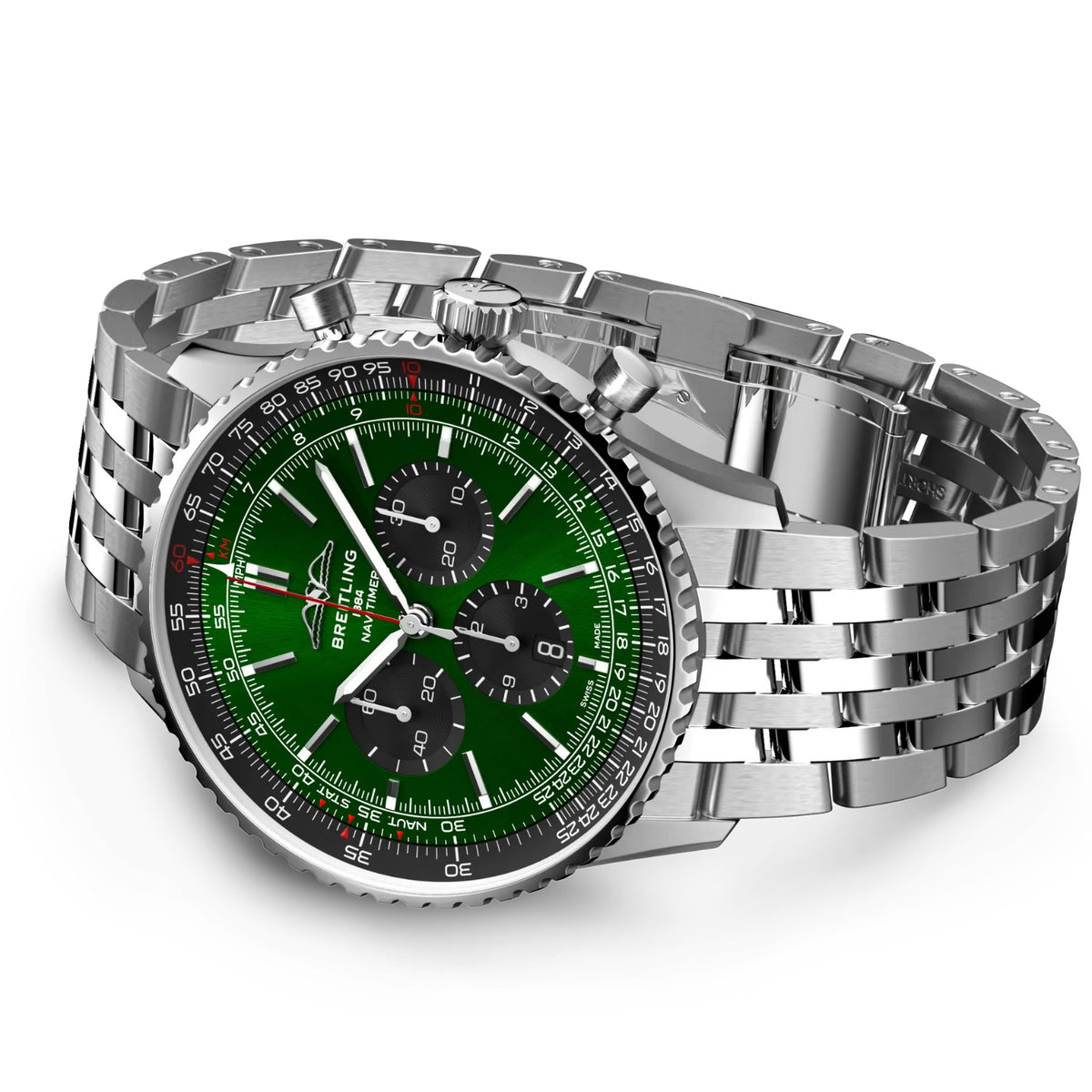 Breitling Navitimer B01 Chronograph 46mm Automatic Watch AB0137241L1A1 - Michael Jones Jeweller