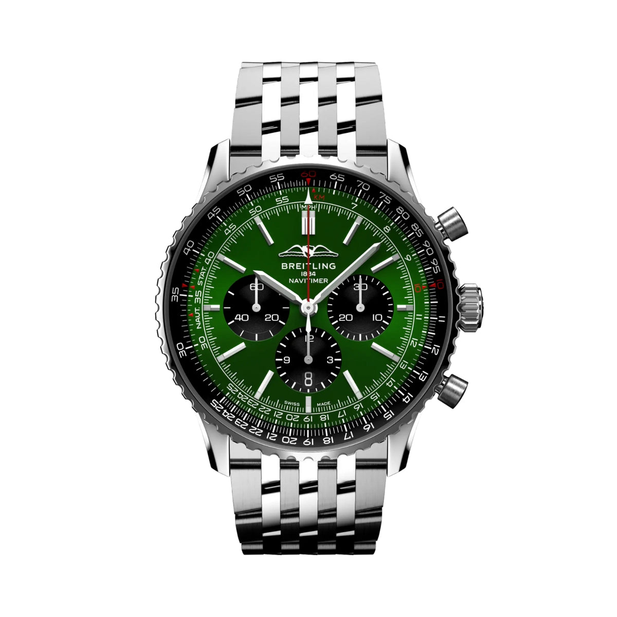 Breitling Navitimer B01 Chronograph 46mm Automatic Watch AB0137241L1A1 - Michael Jones Jeweller