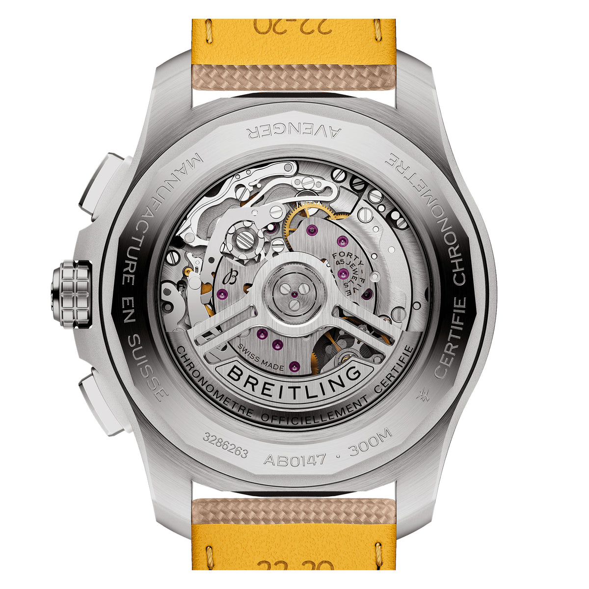 Breitling Avenger Chronograph 44 Chronometer Automatic Watch AB0147101A1X1 - Michael Jones Jeweller
