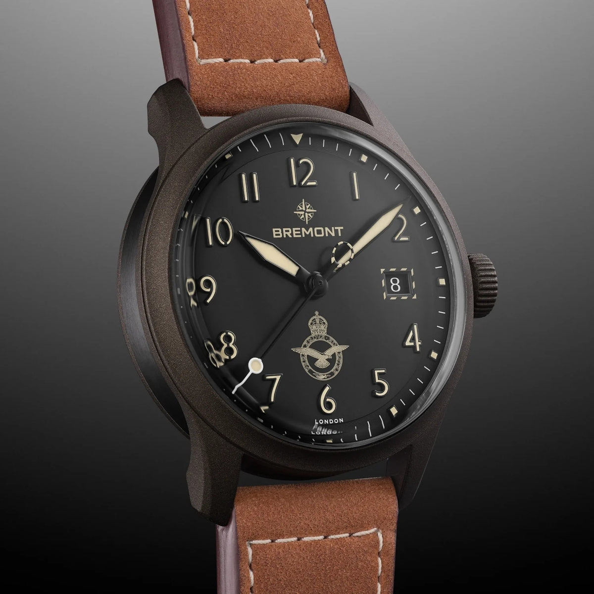 Bremont HMAF Altitude 39 Date Limited Edition Watch  ALT39-DT-SSBC-HMAF-L-S - Michael Jones Jeweller