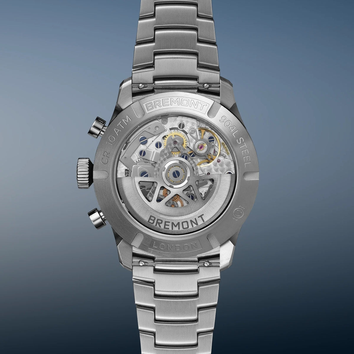 Bremont Altitude 42mm Chronograph GMT Automatic Watch ALT42-CHR-G-SS-BL-B - Michael Jones Jeweller