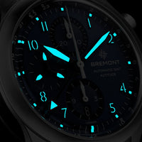 Bremont Altitude 42mm Chronograph GMT Automatic Watch ALT42-CHR-G-SS-BL-B