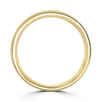3mm Traditional Court 9ct Yellow Gold Wedding Ring by Brown & Newirth - Michael Jones Jeweller