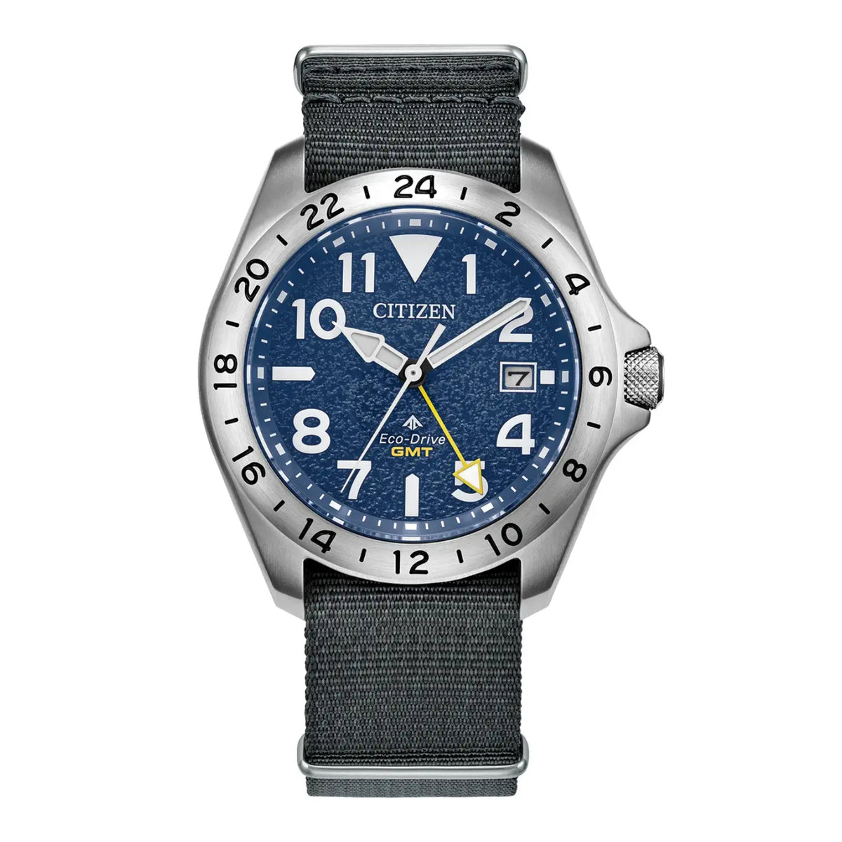 Citizen Eco-Drive Promaster Land 39mm GMT Watch BJ7150-09L - Michael Jones Jeweller
