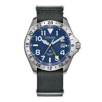 Citizen Eco-Drive Promaster Land 39mm GMT Watch BJ7150-09L