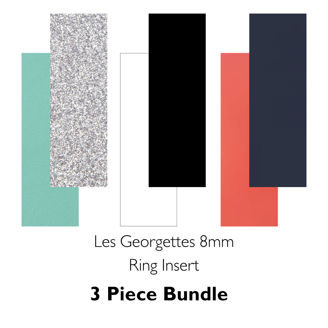 Les Georgettes 8mm Ring Insert 3 Piece Bundle - Michael Jones Jeweller