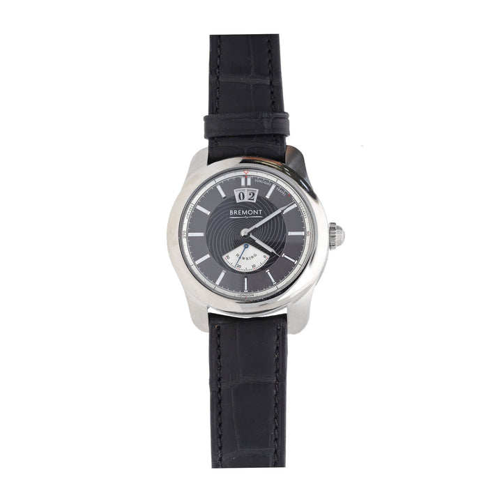 Pre-Owned Bremont Limited Edition Hawking Stainless Steel 41mm Automatic Watch LONGITUDE-SS-R-S