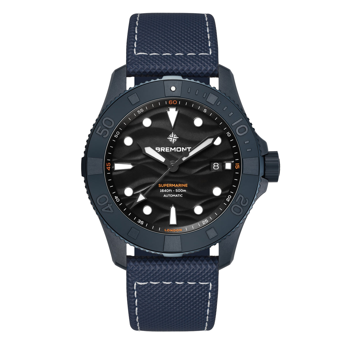 Bremont Supermarine 43mm 500m Full Ceramic Deep Blue Limited Edition Automatic Watch