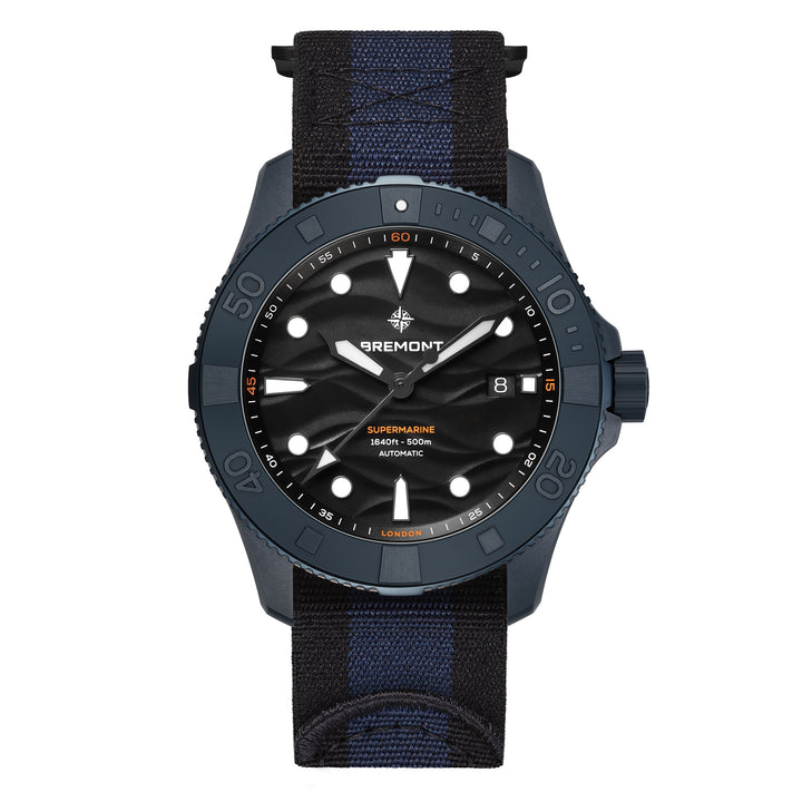 Bremont Supermarine 43mm 500m Full Ceramic Deep Blue Limited Edition Automatic Watch