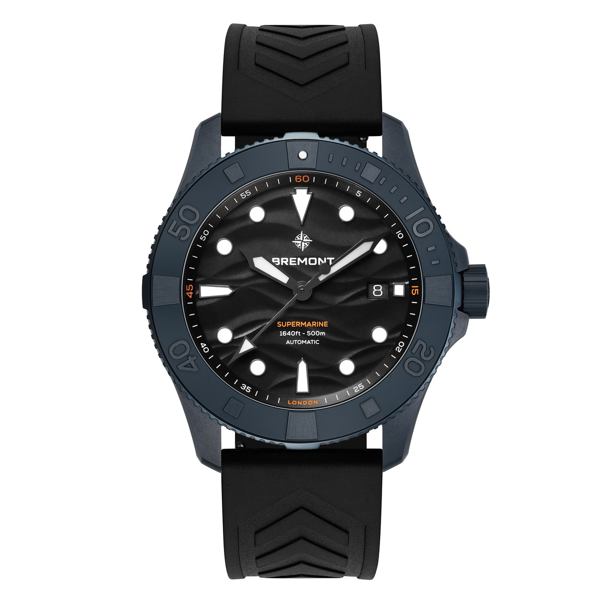 Bremont Supermarine 43mm 500m Full Ceramic Deep Blue Limited Edition Automatic Watch
