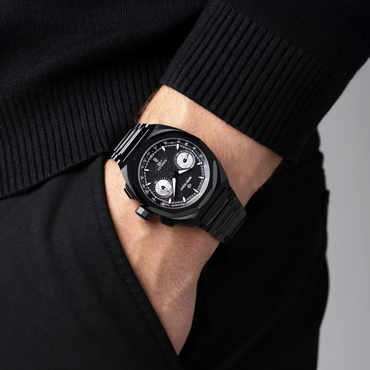 Bremont Supernova Hawking Limited Edition 41mm Chronograph Automatic Watch N41-CHR-DLC-HWK-B