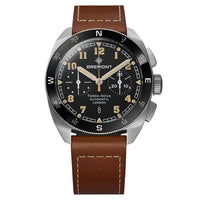 Bremont Terra Nova 42.5mm Chronograph Watch TN42-CHR-SS-BK-L-S - Michael Jones Jeweller