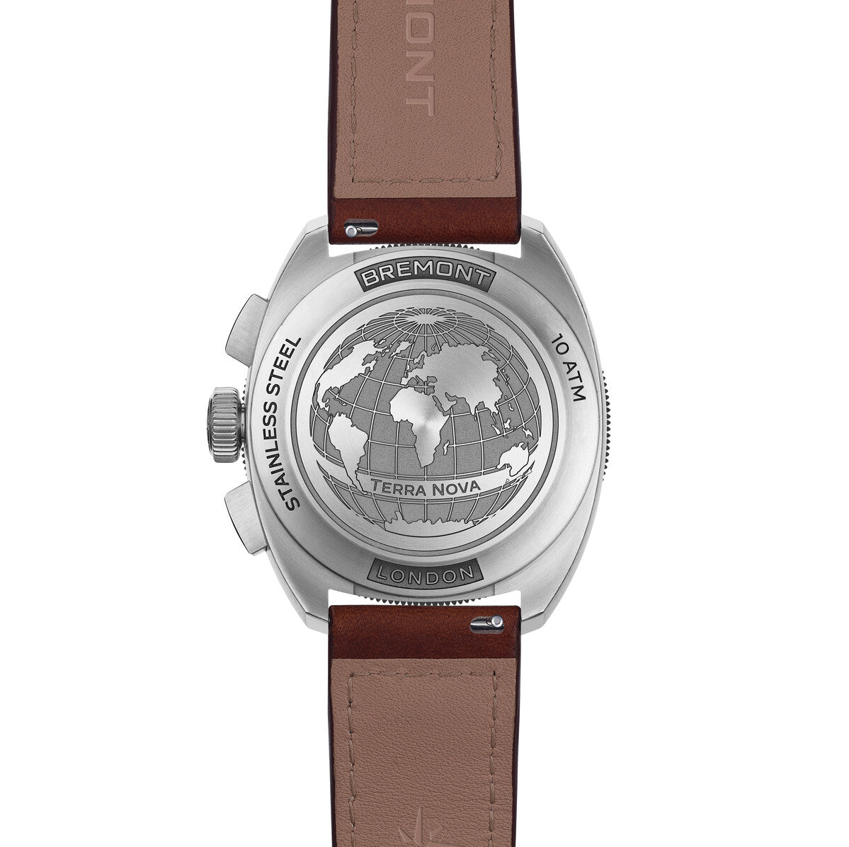 Bremont Terra Nova 42.5mm Chronograph Watch TN42-CHR-SS-BK-L-S - Michael Jones Jeweller