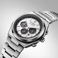 Citizen Eco-Drive Zenshin Super Titanium™ Chronograph Watch CA4610-85A - Michael Jones Jeweller