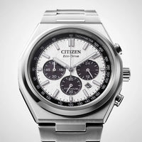 Citizen Eco-Drive Zenshin Super Titanium™ Chronograph Watch CA4610-85A - Michael Jones Jeweller