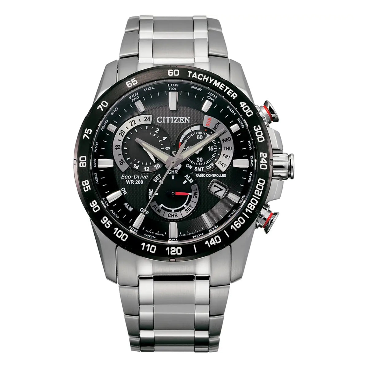 Citizen Eco-Drive Perpetual Chrono A.T Watch CB5898-59E - Michael Jones Jeweller