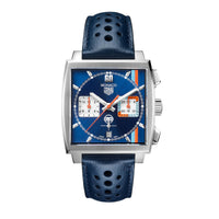 TAG Heuer Monaco x Gulf 39mm 100m Special Edition Automatic Watch CBL2115.FC6494