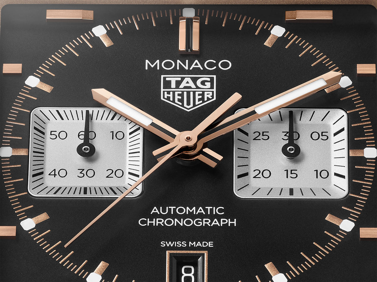 TAG Heuer Monaco Chronograph 39mm Automatic Watch CDW2150.FC8360