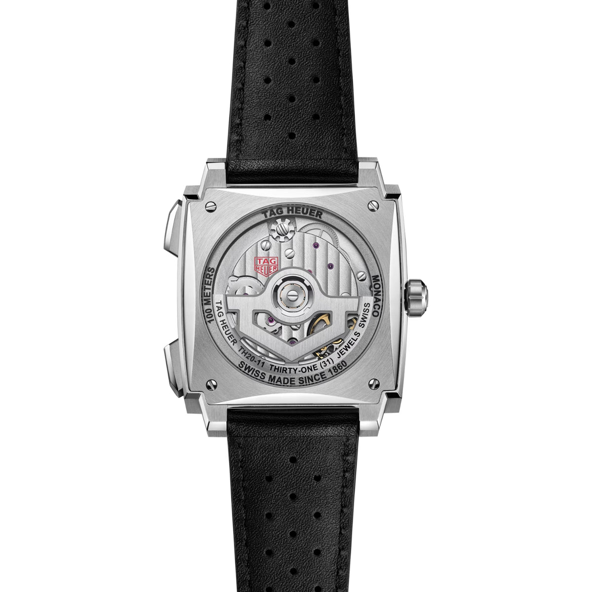 TAG Heuer Monaco 39mm 100m Automatic Chronograph Titanium Watch CDW2181.FC8360 - Michael Jones Jeweller
