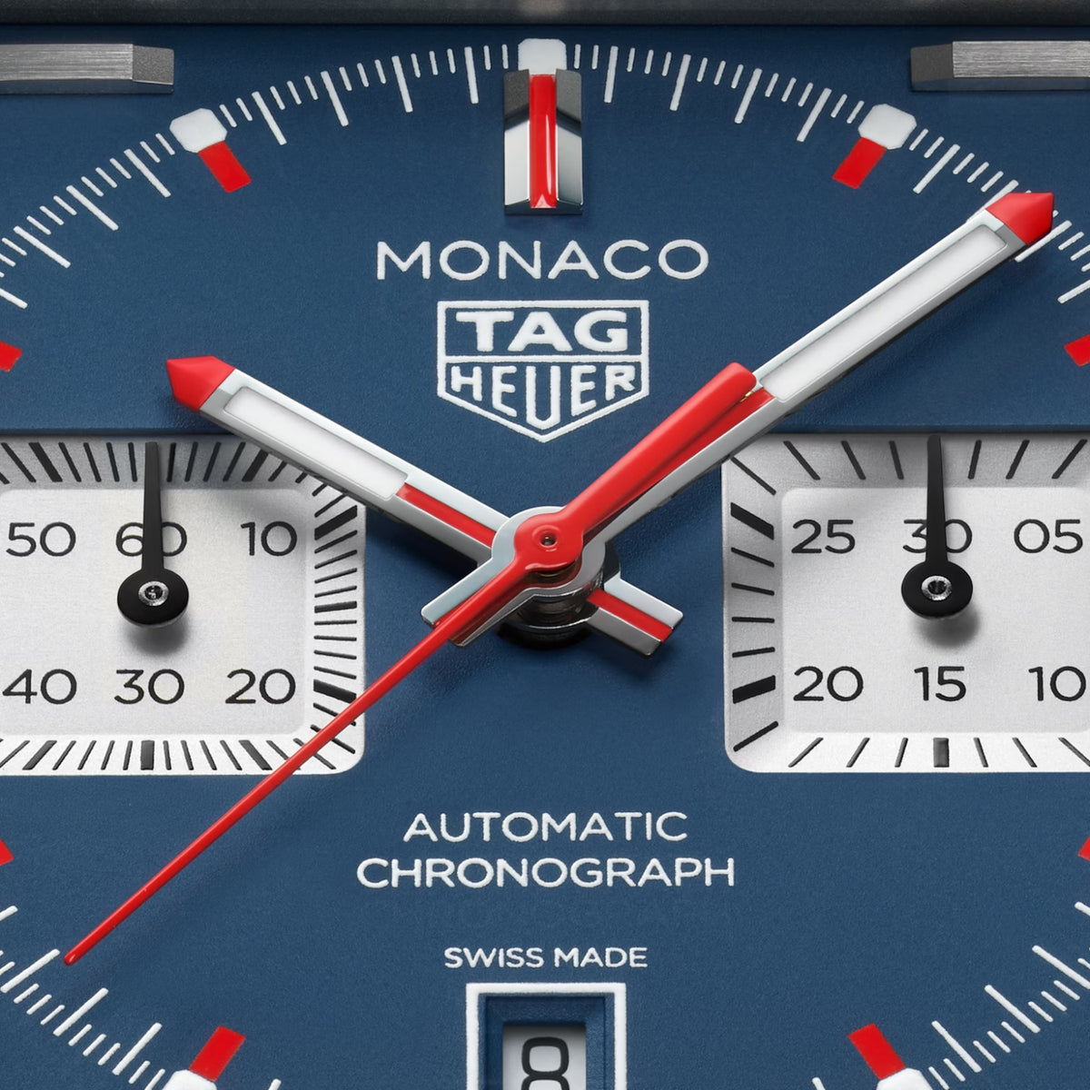TAG Heuer Monaco 39mm 100m Automatic Chronograph Titanium Watch CDW2181.FC8360 - Michael Jones Jeweller