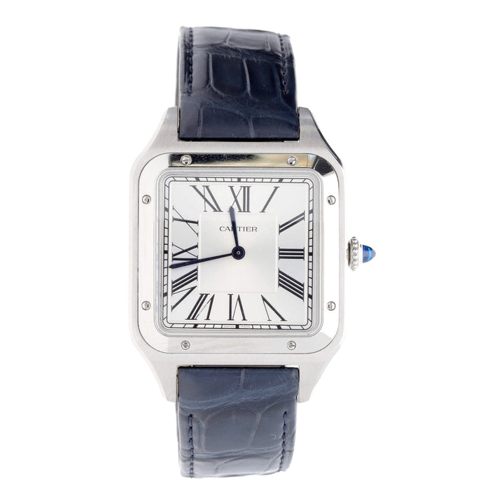 Pre-Owned Cartier Santos-Dumont XL Manual Wind Watch WSSA0032
