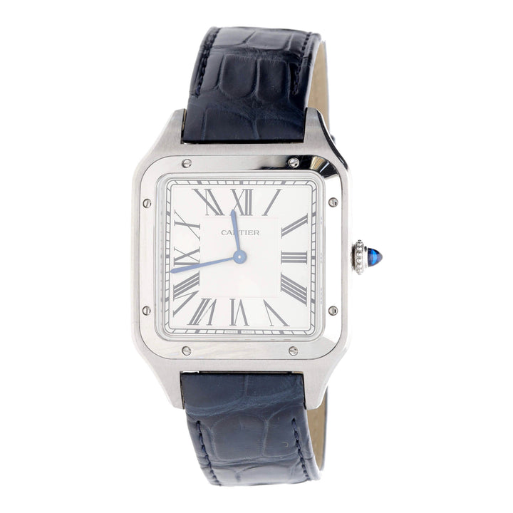 Pre-Owned Cartier Santos-Dumont XL Manual Wind Watch WSSA0032