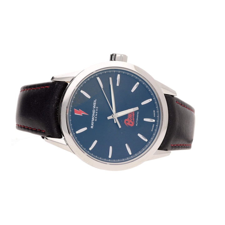 Pre-Owned Raymond Weil Freelancer David Bowie Limited Edition 42mm Automatic Watch 2731-STC-BOW01