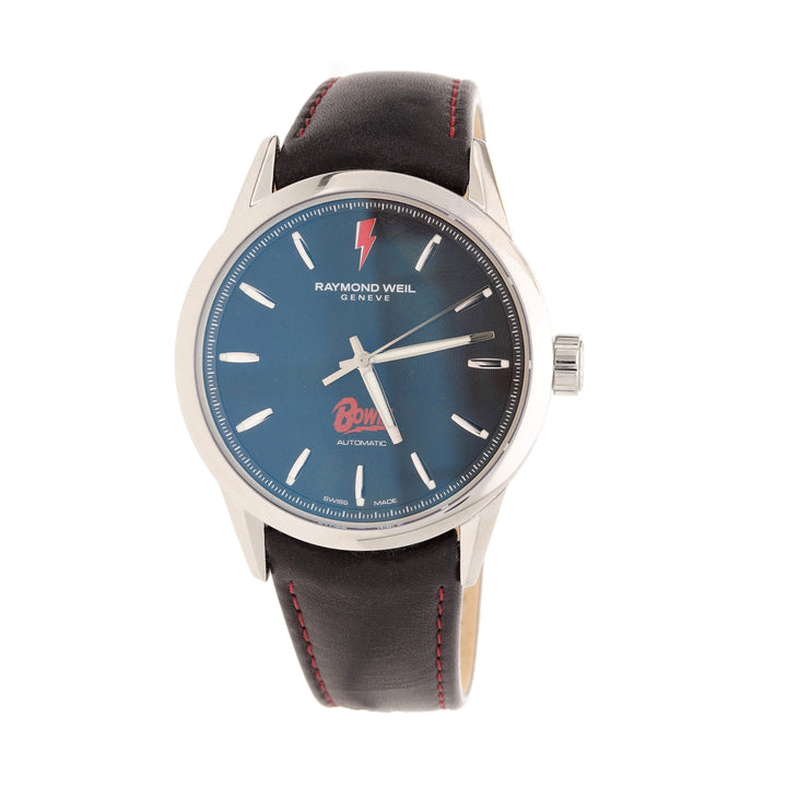 Pre-Owned Raymond Weil Freelancer David Bowie Limited Edition 42mm Automatic Watch 2731-STC-BOW01